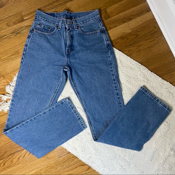 Levi's Denim - Levi’s 505 vintage lower rise straight leg jeans 6